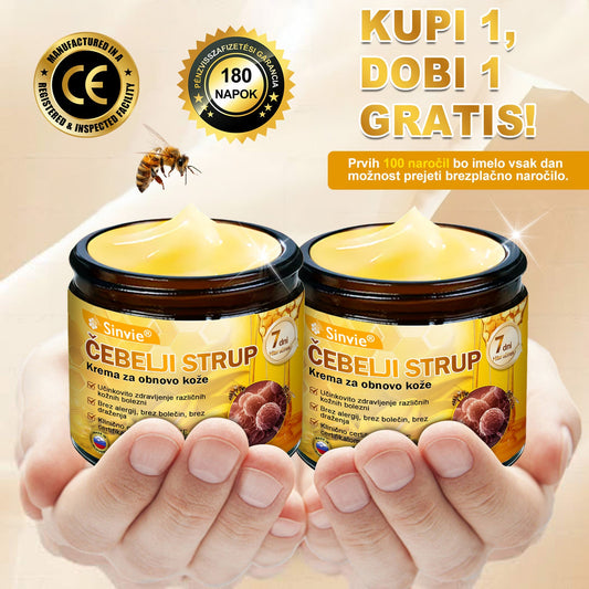 Sinvie® Krema za obnovo kože z čebeljim strupom | 50 ml | Priporočeno češko dermatovenerološko društvo