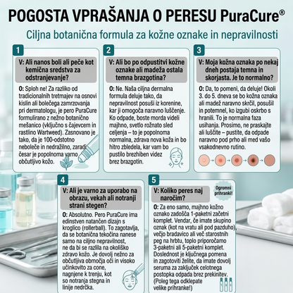 ✨ PuraCure® Rezultati so vidni že v 7 dneh! Valjček za odstranjevanje bradavic in drugih kožnih težav | Neboleče in minimalno razmaže.