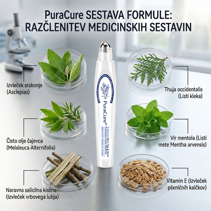 ✨ PuraCure® Rezultati so vidni že v 7 dneh! Valjček za odstranjevanje bradavic in drugih kožnih težav | Neboleče in minimalno razmaže.